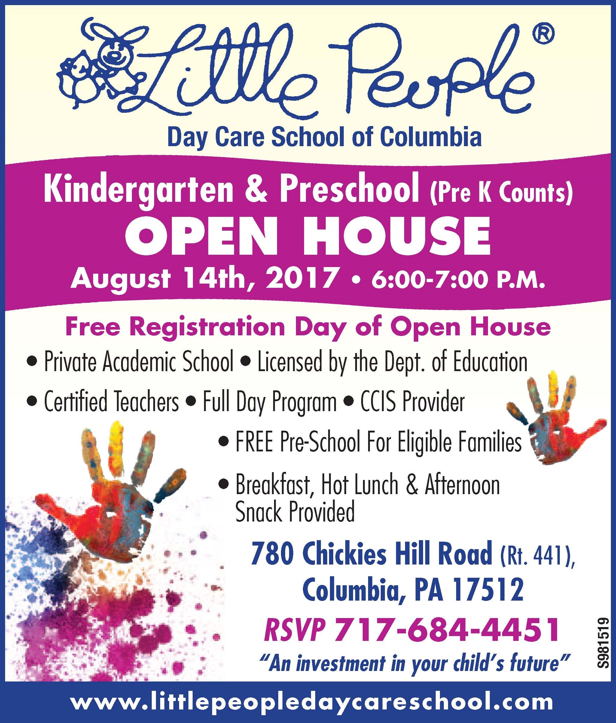 Little People Day Care School – Columbia, PA